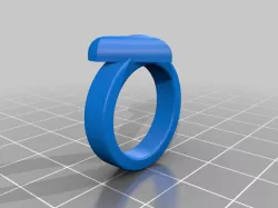A ring with a heart