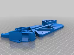 Antbot Rocker (Rocker-Bogie-Tack suspension)