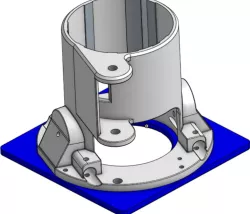 Bosch 1617 Fixed Base Plate for larger bits