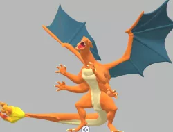 Charchamp (Charizard - Machamp) [remixed from Charizard Realistic Dragon]