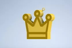 crown keychain