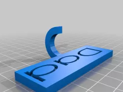 Dad Key Hook
