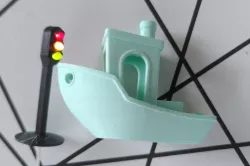 easy to print 3mm LED traffic light