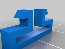 Ender 3 dislpay ribbon cable clip A-Type