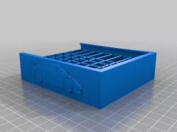 Engine part chessboard 