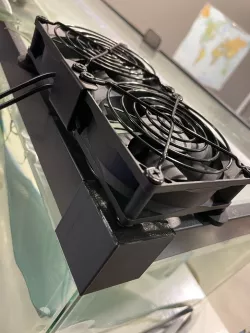 Fish Tank Corner Mount (for fan)