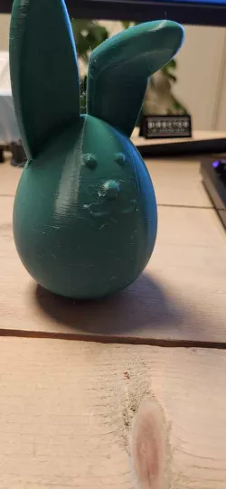 Floppy bunny egg