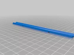 HO Scale Train Drawer Wheel Stop