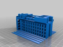 Homeless Housing Concept - Scale Models - Tower with 480 Units