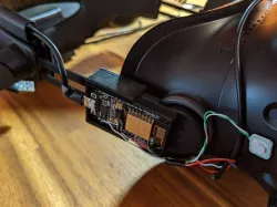 HTC Vive DAS mount for ESP8266 NodeMCU 