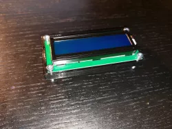 LCD Display holder / case (Arduino)