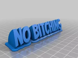 no bitching