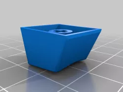 One Blank Atari Key Cap Remixed
