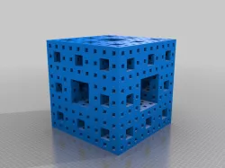 Photonic Fractal Cube