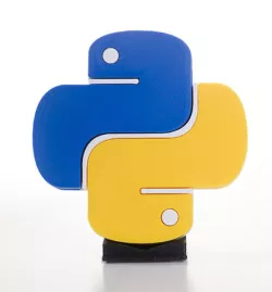 Python logo - 3 parts, simle print, best looking