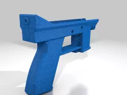 Replica Tec 9 Frame scale model