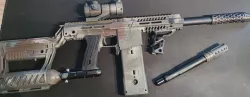 Silencer mockup for Paintball (M22x1)