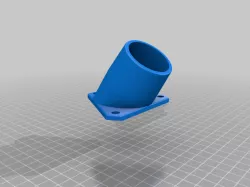 Simple Vacuumcleaner Adapter, 34mm Tube, Dust Collector