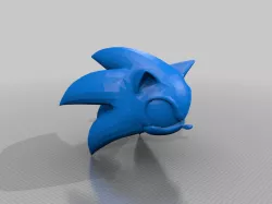 Sonic The Hedge Hog Costume Mask