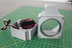 Standard Bearing Servo Box 7cm Square