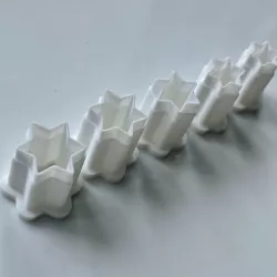 Star micro cutters - made for polymer clay