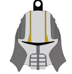 Starkiller Star Wars keychain
