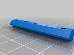 T-nut 5xM4 direct cut