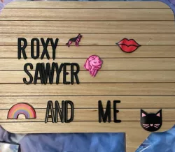 Target PillowFort Letter Board Block