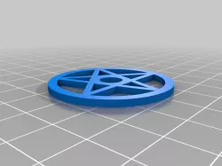 Vinyl Adapter for singles Pentagram