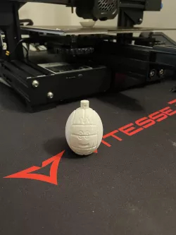 wilson from castaway ball key ring