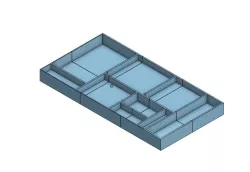 24.5 x 12.75 IKEA drawer organizer