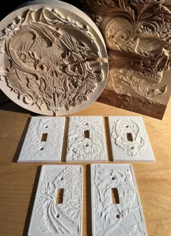 A  Mostly Automated Method of Creating 3D Models From AI Generated Art