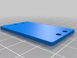 Battery mount plate for Short Battery setup of AT1