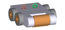 Battle Robot Combat Model B Antweight 