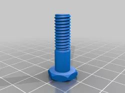 bolt half head m7