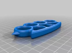 Brass Knuckles whit spikes