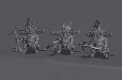 Cadwallon Dwarf Crossbowmen Alternative Poses