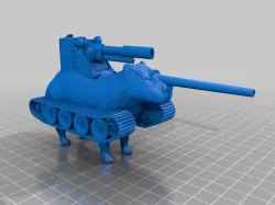 Capybara Tank Meme w/ Ork/Orc Cannon