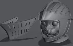 Cat knight parts for Mythic Legions