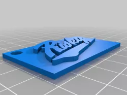 Classic Risky Biscuits Keychain