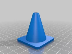 Cono de señalizacion de trafico