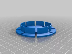 Cover for IKEA desk wire through hole