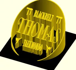 Customizable Sports Trophy