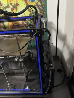 Ender 5 Plus rear electronics case relocation 