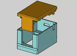 ESP32-Cam + ESP32-Cam-MB Housing