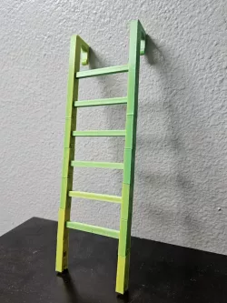 Extendable Ladder for parakeet, cockatiel, bird. No glue required!