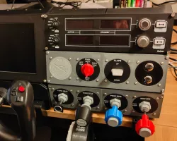 Flight Simulator Easy home cockpit frames for Saitek/Logitech bracket