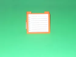 Half Index Card To-do List