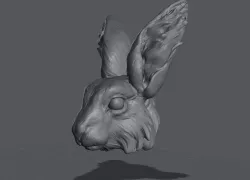 Hare head for Mythic Legions 2.0