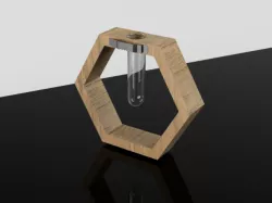 Hexagonal table accessory